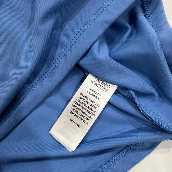 Tahari Blue V-Neck Tank Top - Picture 6 of 6